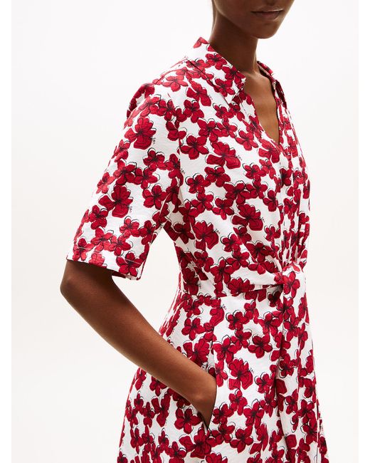 Tommy Hilfiger Red Kleid