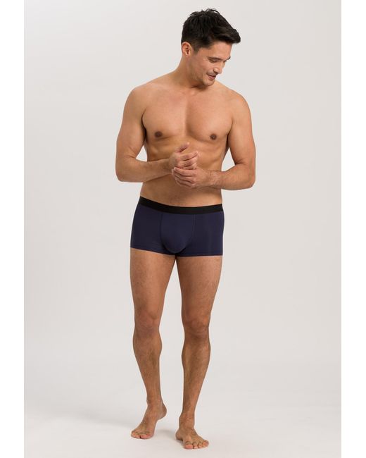Hanro Trunks Micro Touch in Blue für Herren