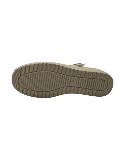 Nowaland Gray Slipper Comfort Mary Jane Shoes