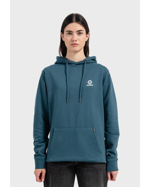 Oldskull Blue Sweatshirt Basic 25 Logo