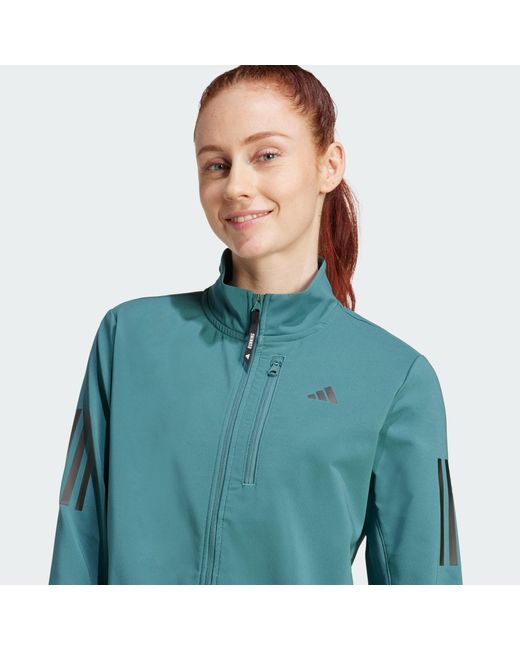 Adidas Originals Blue Sportjacke Own The Run