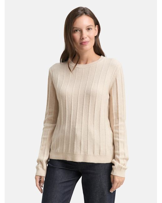 Tom Tailor White Pullover
