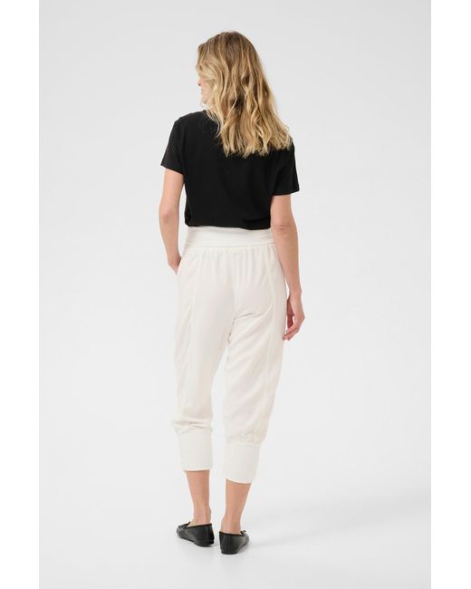 Cream White Hose 'Linee'