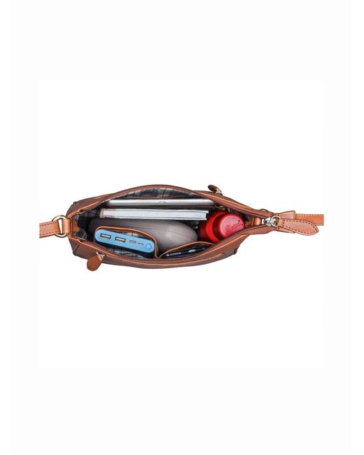 Benthill Brown Schultertasche
