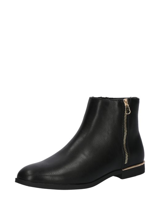 /about You Black Stiefelette 'Janina'