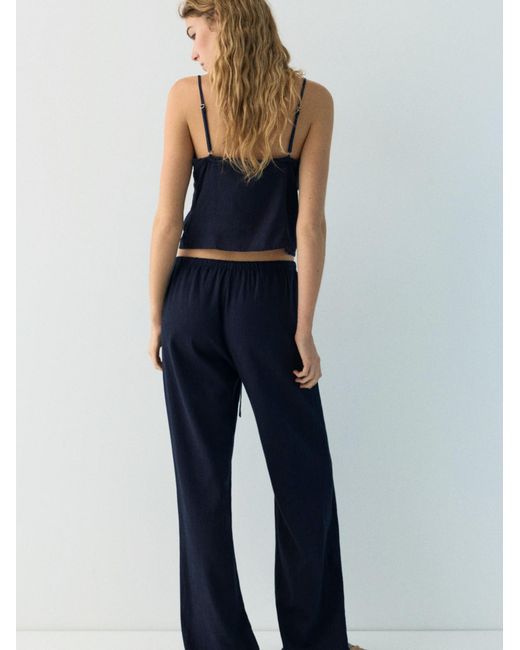 Pull&Bear Blue Hose Pacific