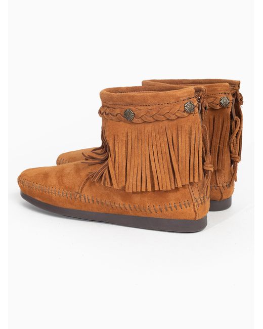 Minnetonka Brown Stiefelette