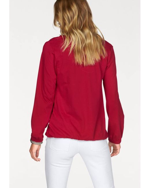 Flashlights Red Langarmshirt