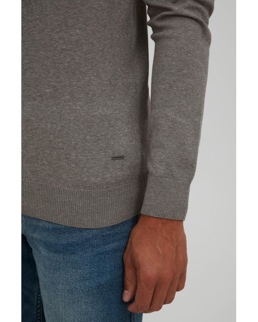 INDICODE Pullover Ernesto in Gray für Herren
