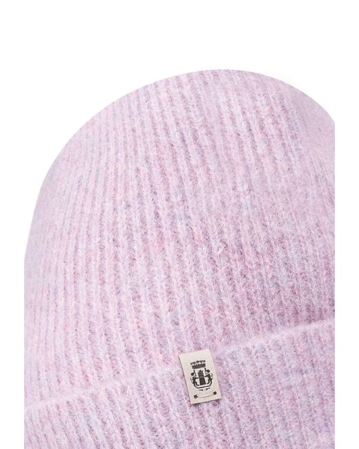 Roeckl Purple Mütze Snow Time