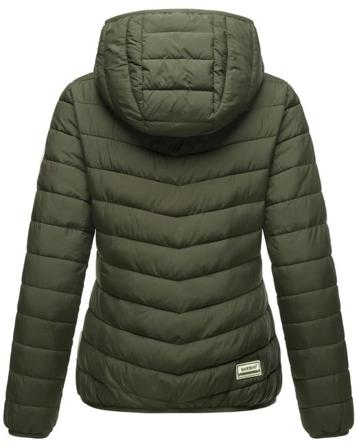 Marikoo Green Jacke 'Pack Mich Ein'