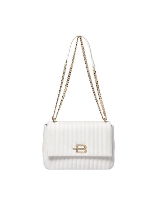 Baldinini White Schultertasche