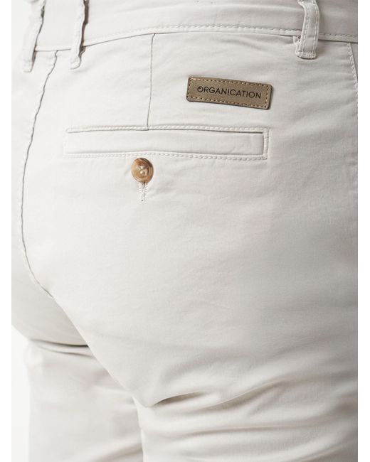 ORGANICATION Shorts in White für Herren