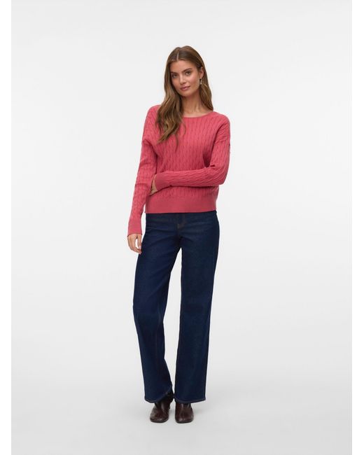 Vero Moda Red Pullover Vmfantastic
