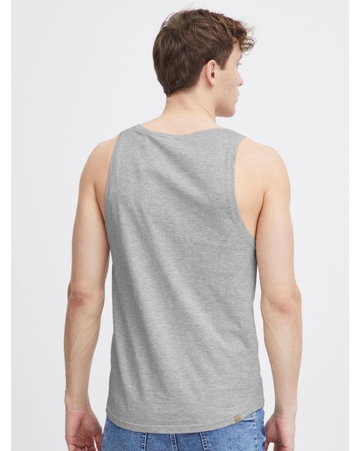 Solid Shirt Isaak in Gray für Herren