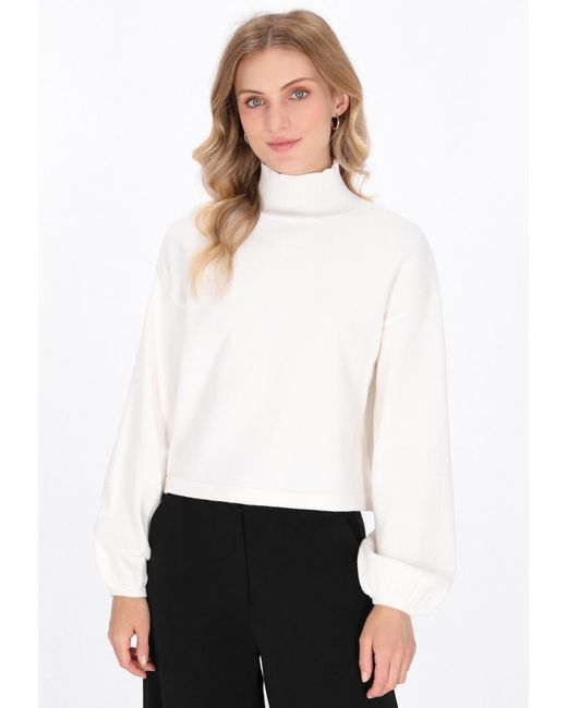 DreiMaster Klassik White Pullover