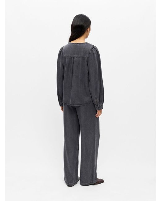 Object Gray Bluse Objframe
