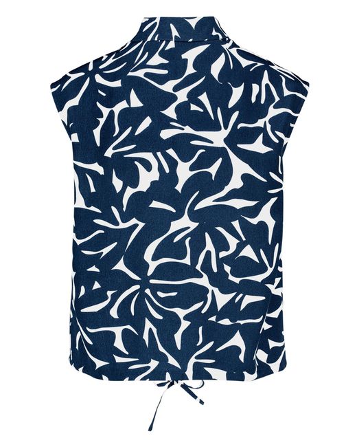 Zero Blue Bluse