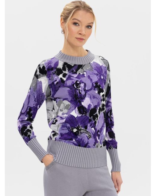 Passioni Purple Pullover