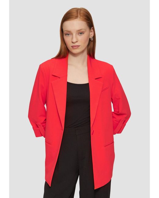 QS Red Blazer