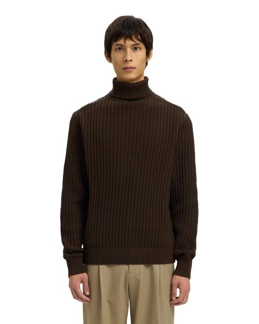 SELECTED Pullover Slhtom in Brown für Herren