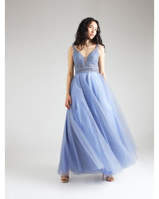 Luxuar Blue Kleid