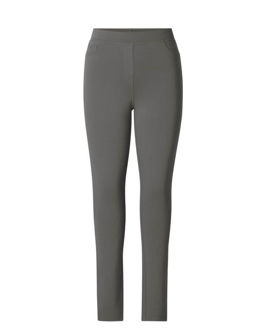 Base Level Curvy Gray Leggings Arnika