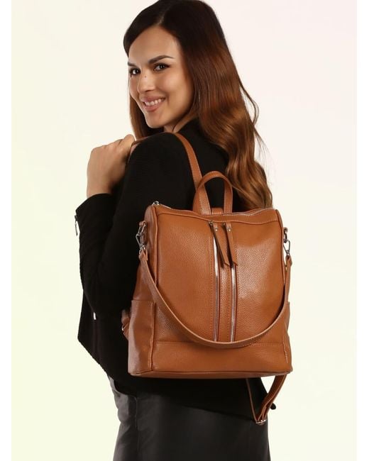 Toscanio Brown Rucksack
