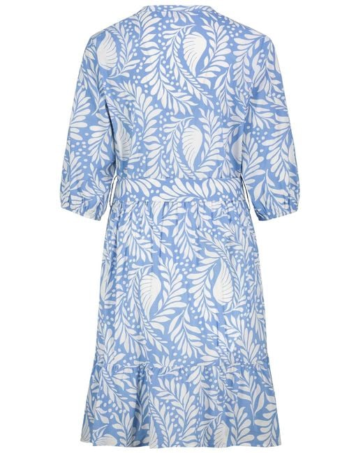 Sublevel Blue Blusenkleid