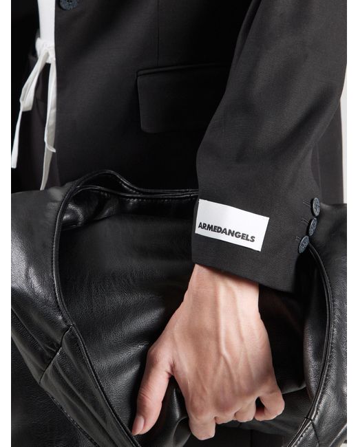 ARMEDANGELS Black Blazer 'Mikulaa'