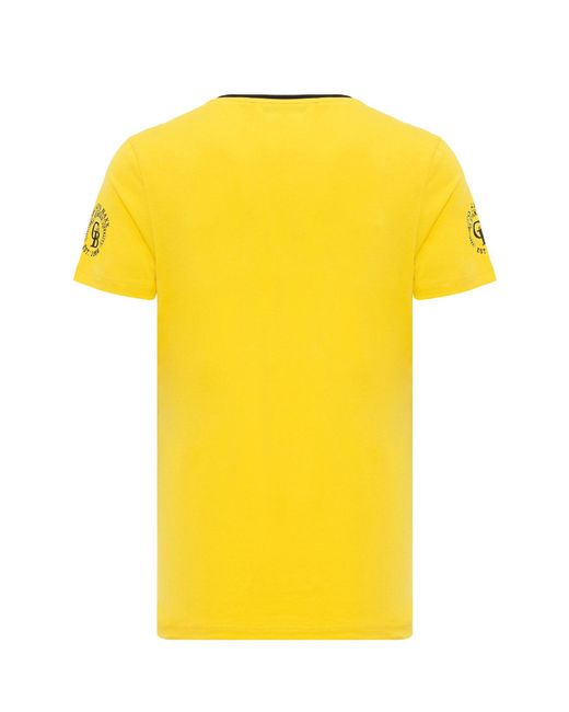 Cipo & Baxx T-shirt in Yellow für Herren