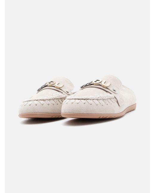 Mou White Slipper