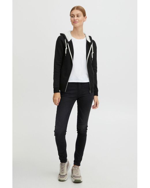 Oxmo Black Sweatjacke Binja