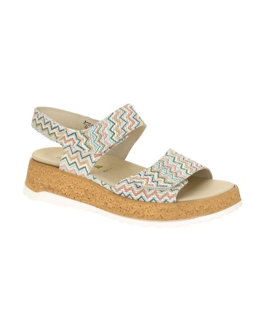 Waldläufer Metallic Sandale Libby