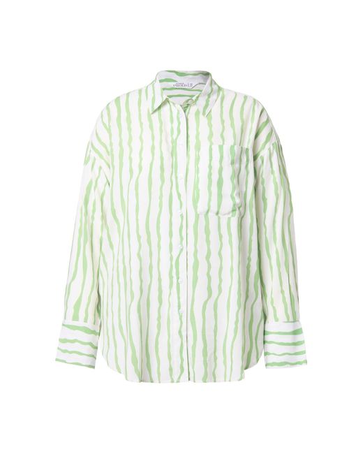Studio Untold Green Bluse