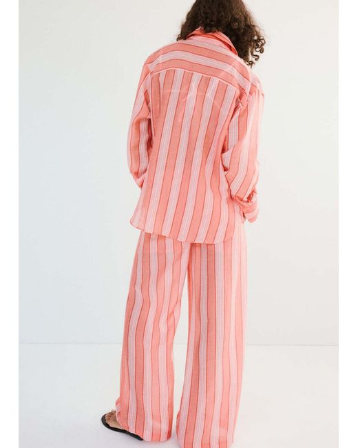 Mango Pink Bluse Clay