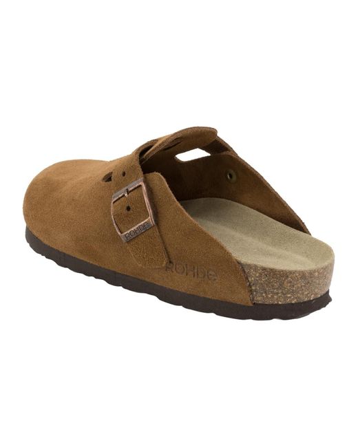 Rohde Brown Clogs Alba
