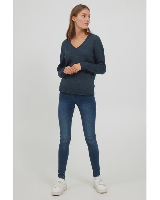 Oxmo Blue Pullover Ilva