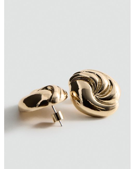 Mango Metallic Ohrringe Justina