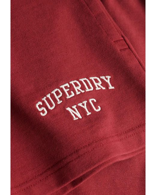 Superdry Red Shorts 'Essentials'