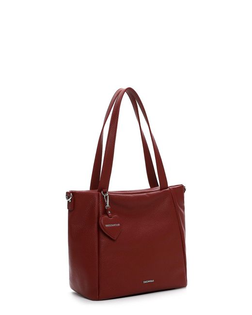 EMILY & NOAH Red Shopper Enie