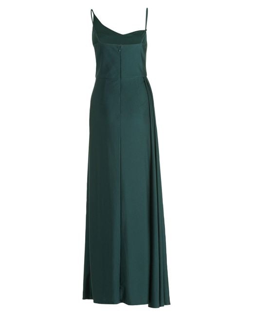 Vera Mont Green Abendkleid Mit Schmucksteinen