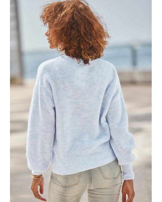 Lascana Blue Strickpullover