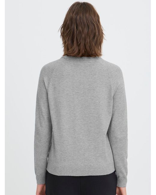 Oxmo Gray Pullover Nora