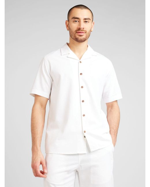 Anerkjendt Hemd 'leo' in White für Herren