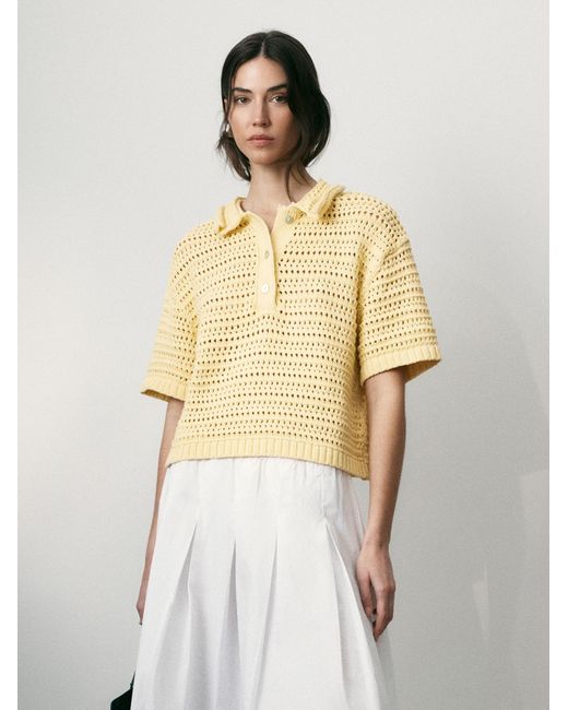 BHOEM Yellow Pullover