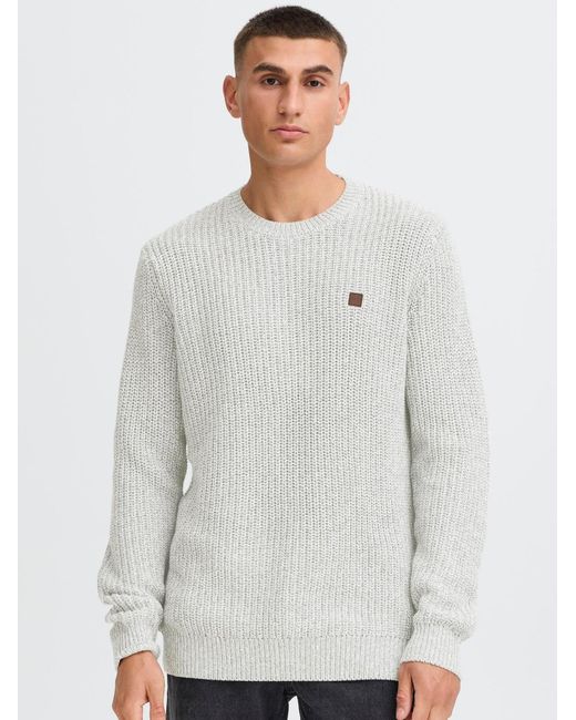 Solid Pullover Sdricky in White für Herren