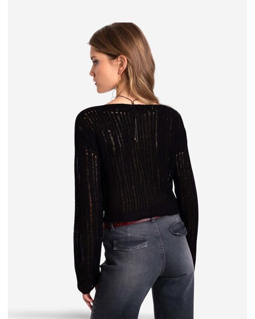 The-Are Black Pullover