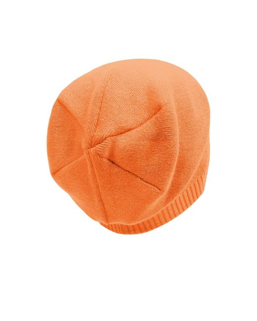 Samaya Orange Mütze Elen, Superweich Und Wärmend