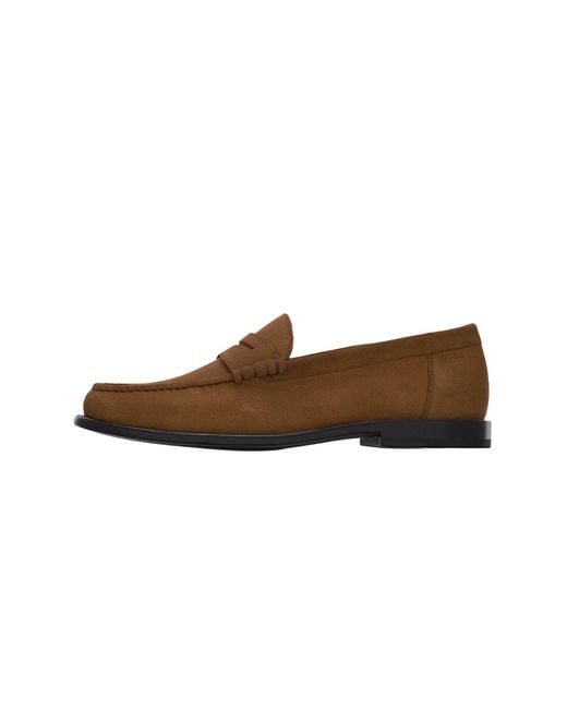 Boss Slipper Tevan in Brown für Herren